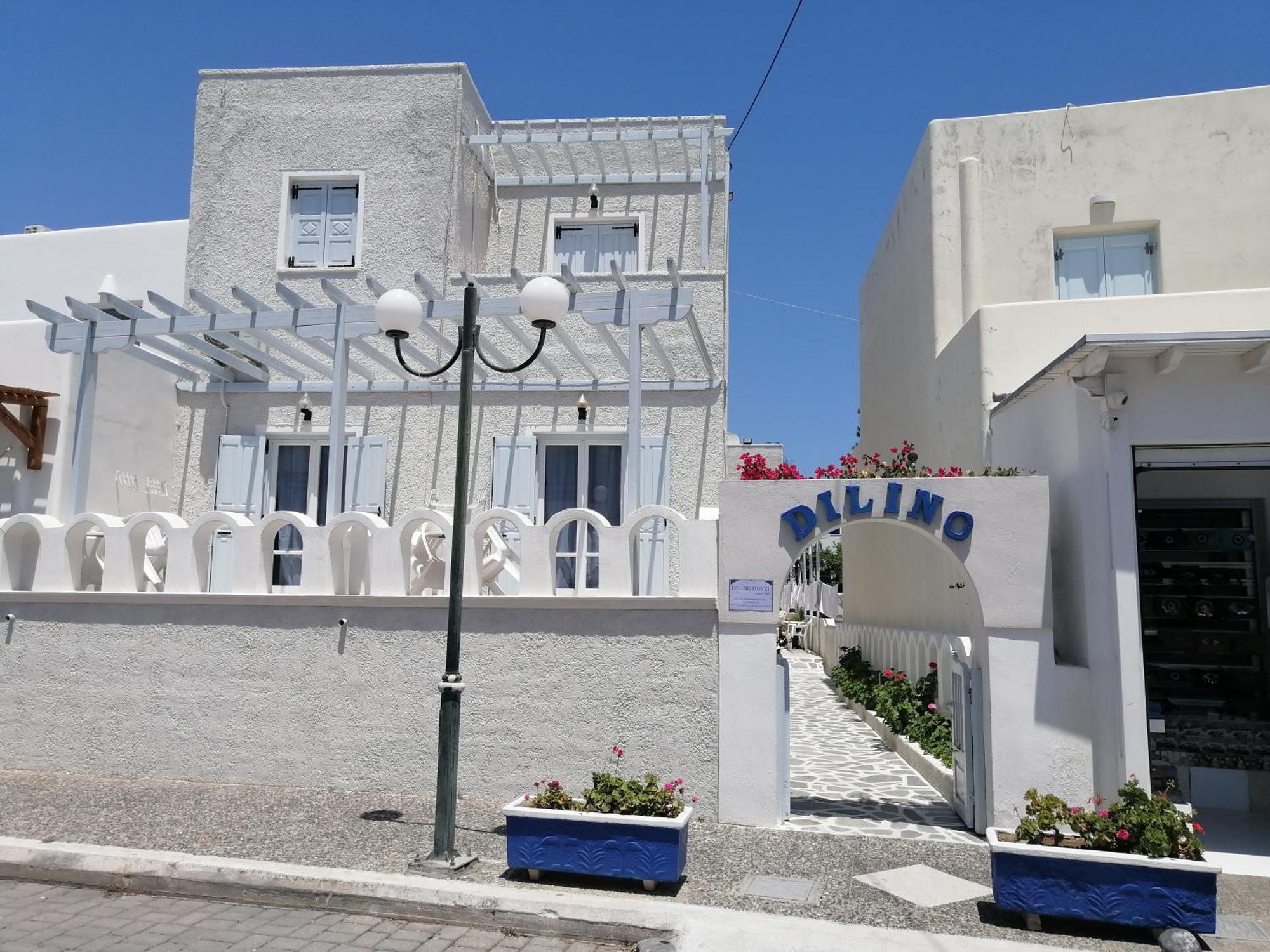 Dilino Hotel Kamári Kamer foto
